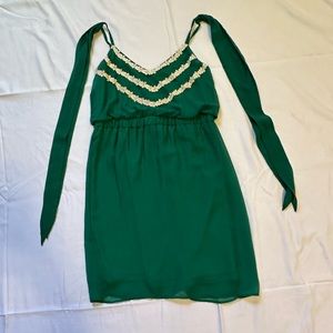 Judith March green dress, small
